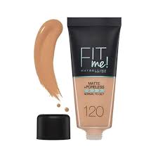 Maybelline Fit Me Matte And Poreless Foundation 128 Warm Nude