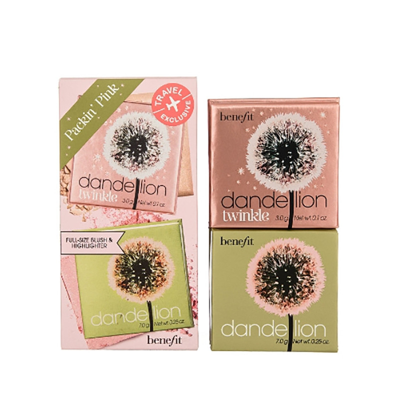 Benefit Dandelion & Dandelion Twinkle Highlighter Set -